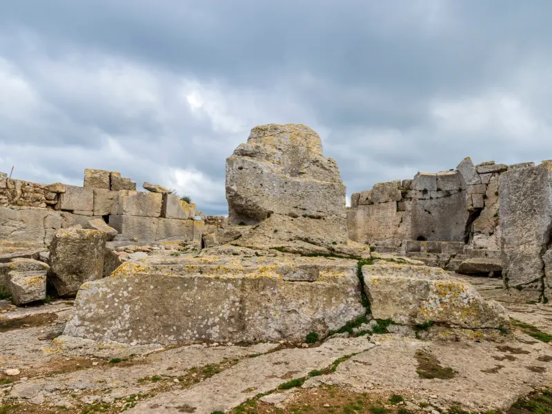 Ruiny klasztoru św. Szymona w Hatay, Turcja