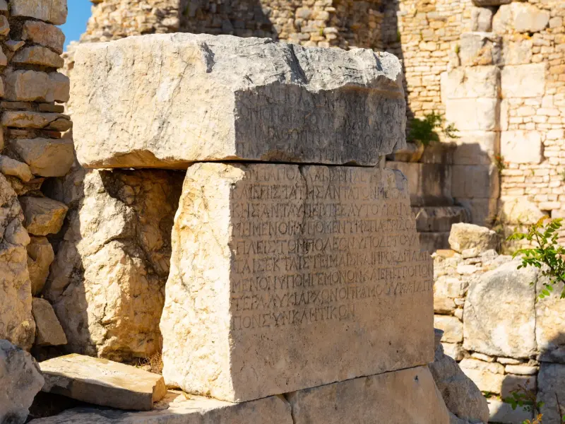 Ancient City of Rhodiapolis in Kumluca, Turkey