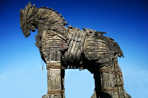 Statue of the Trojan Horse