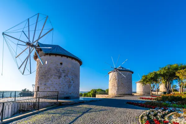 Alacati Windmills