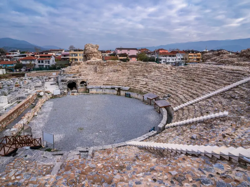 Teatr rzymski w Izniku, Iznik, Turcja
