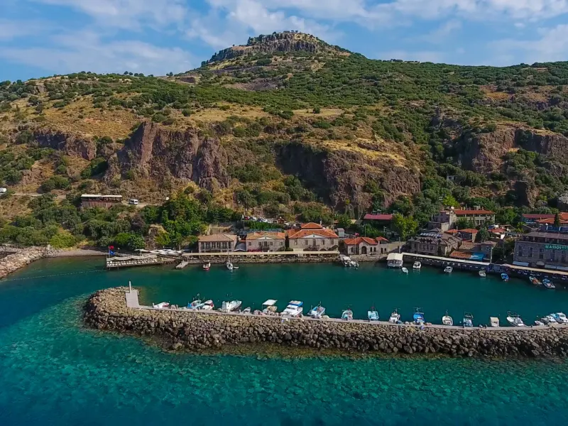 Port w Assos w Assos (Behramkale), Turcja