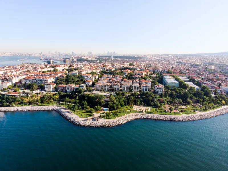 Wybrzeże Kadikoy w Stambule, Turcja
