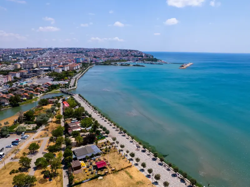 Silivri Waterfront in Istanbul, Turkey