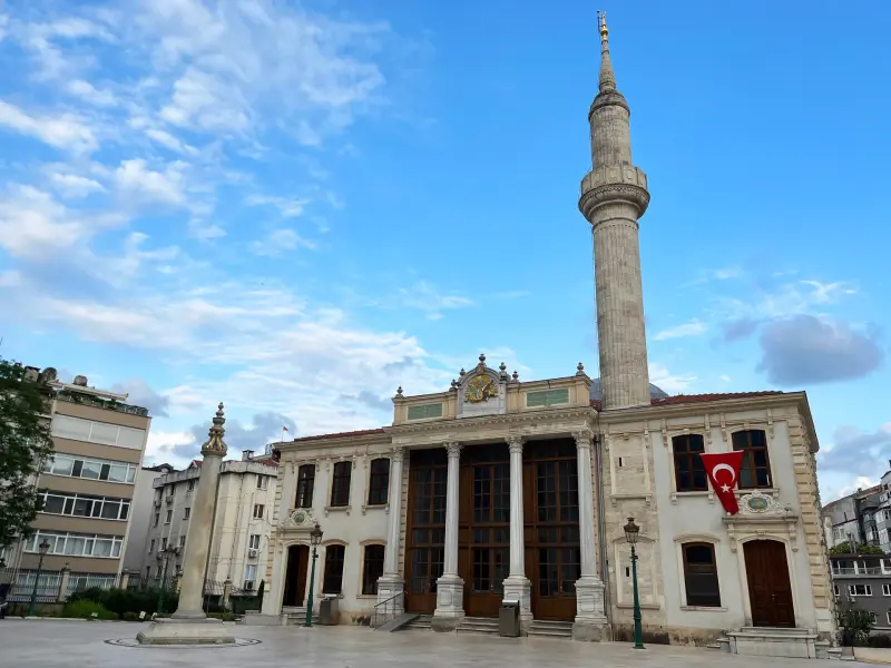 Tesvikiye Mosque in Istanbul, Turkey
