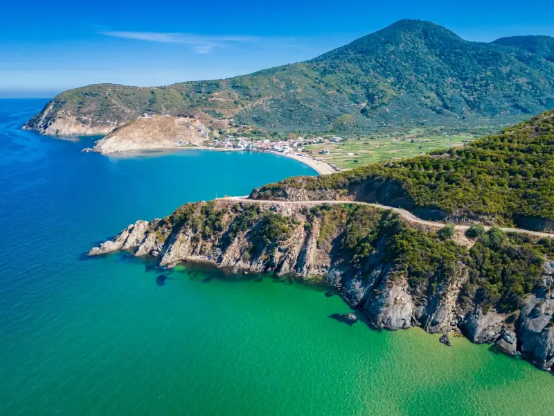 Kapidag Peninsula in Erdek, Turkey