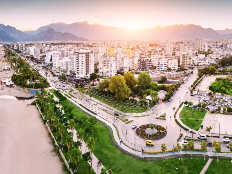 Antalya Beach Park, Antalya, Turkey