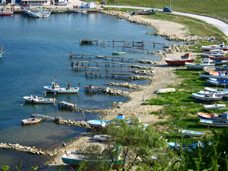 Port w Kiyikoy w Kirklareli, Turcja