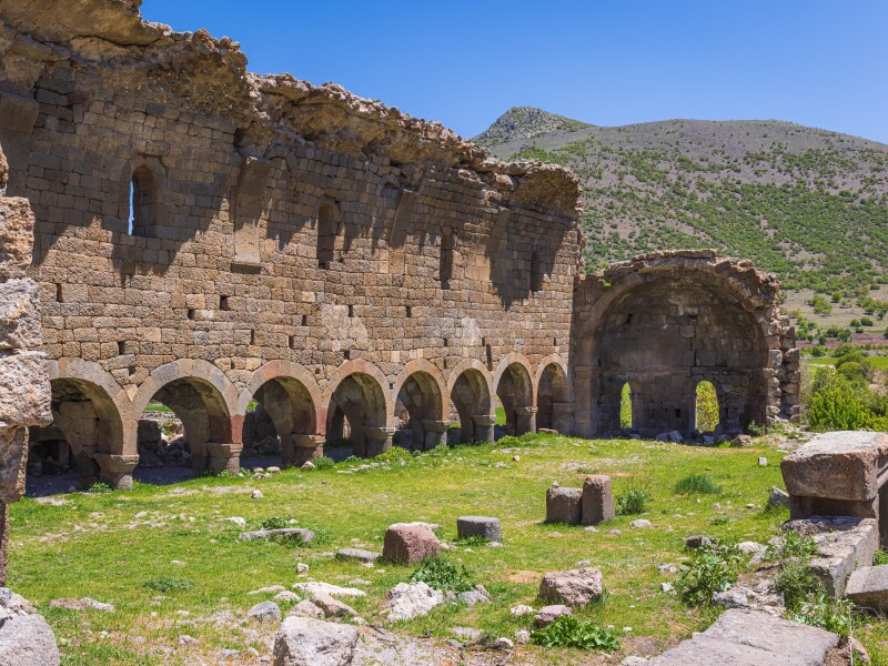Madensehri in Karaman, Turkey - the archaeological zone of Karadag