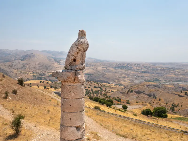 Karakus Tumulus in Adiyaman, Turkey