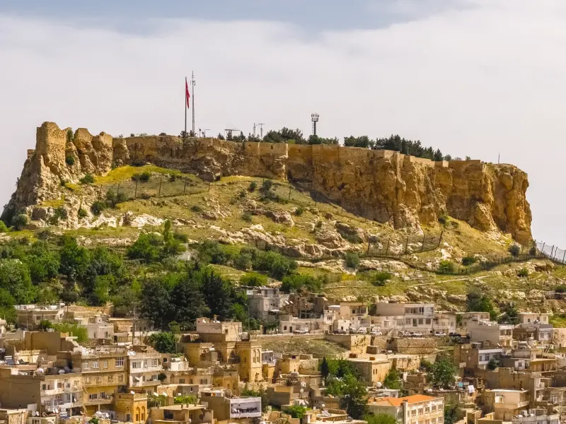 Mardin Fortress in Mardin, Turkey