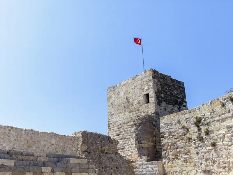Sinop Fortress in Sinop, Turkey