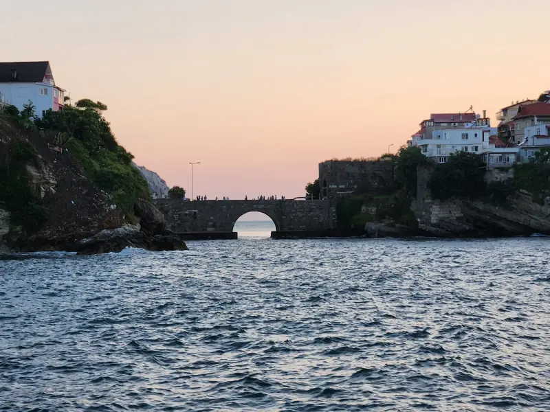 Kemere Stone Bridge in Amasra, Turkey