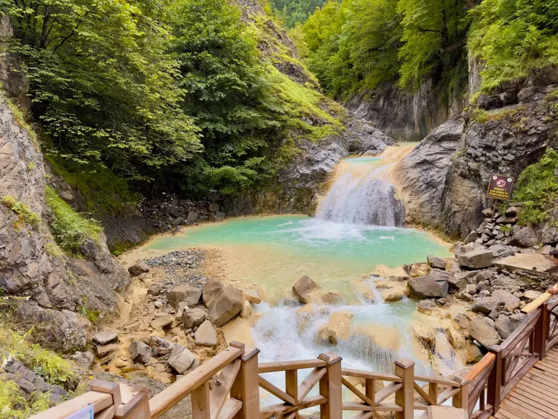 Naturpark Kuzalan in Giresun, Turkei