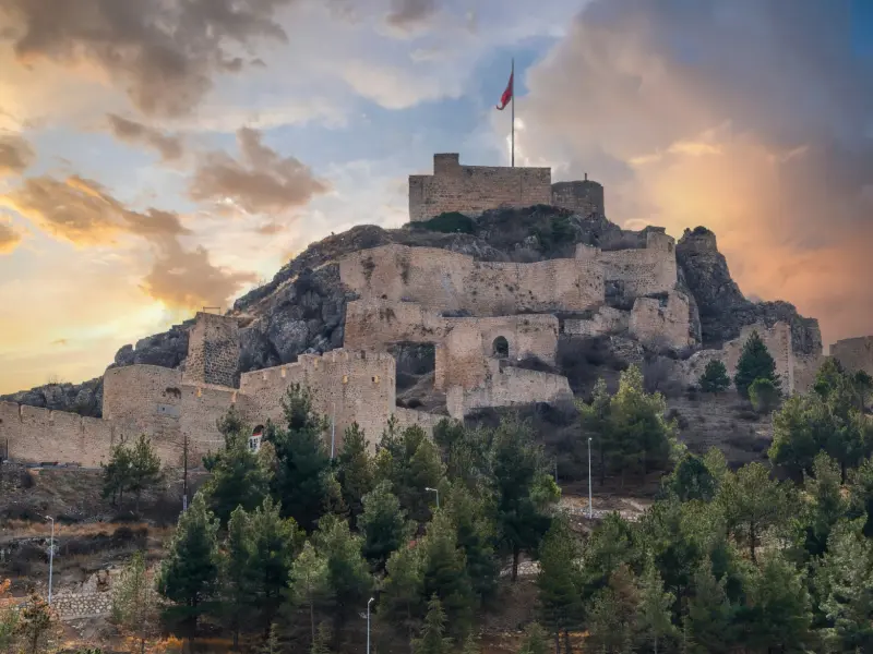 Harsena Fortress in Amasya, Turkey