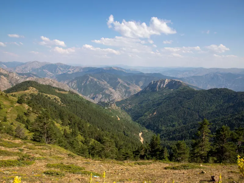 Pasmo górskie Zigana w Gumushane, Turcja