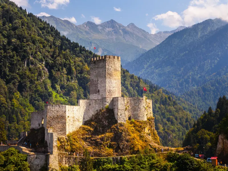 Twierdza Zilkale w Rize, Turcja