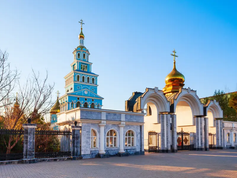 Sobór katedralny Zaśnięcia Najświętszej Bogurodzicy w Taszkencie, Uzbekistan