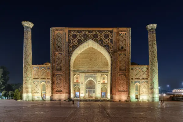 Ulugh Beg Madrasah in Samarkand