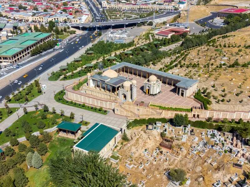 Meczet Hazrat-Chyzr w Samarkandzie, Uzbekistan