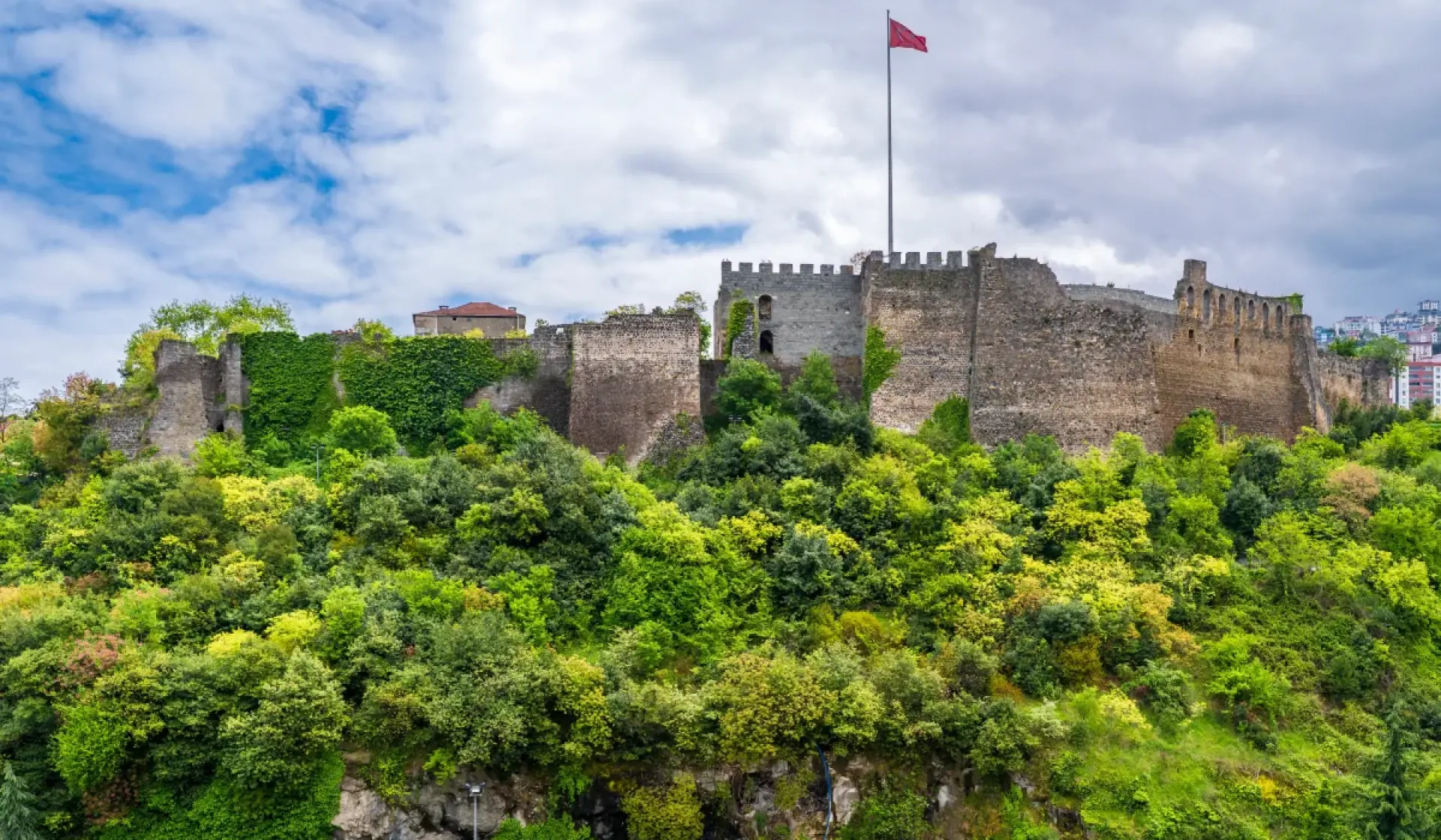 Fortress of Trapezunt (modern Trabzon)