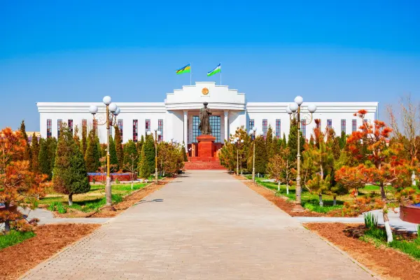 Building of the Parliament of Karakalpakstan