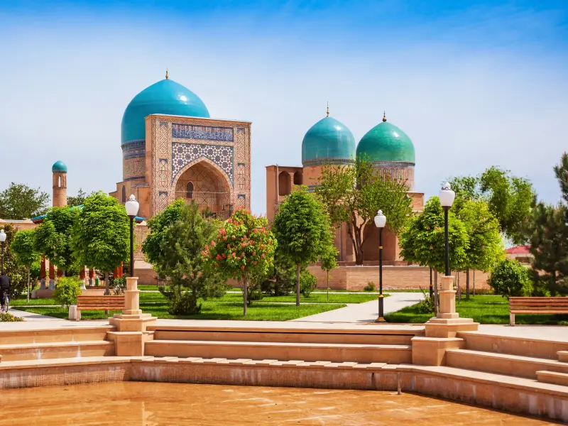 Dorus-Tilovat Complex in Shakhrisabz, Uzbekistan