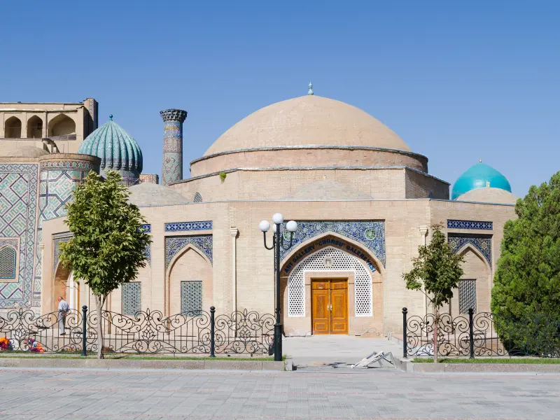 Handelskuppel Chorsu in Samarkand, Usbekistan