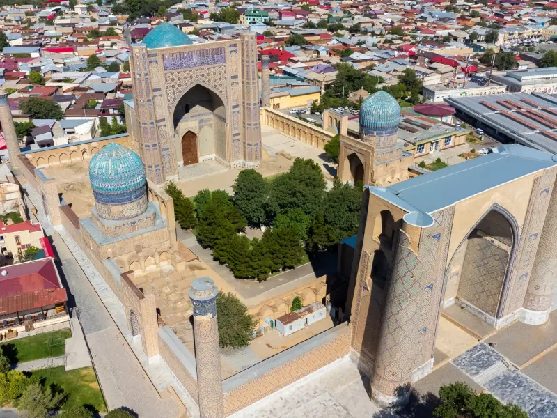 Strefa Bibi-Chanum - wycieczka po Samarkandzie