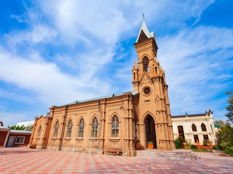 Kościół św. Jana Chrzciciela w Samarkandzie, Samarkanda, Uzbekistan