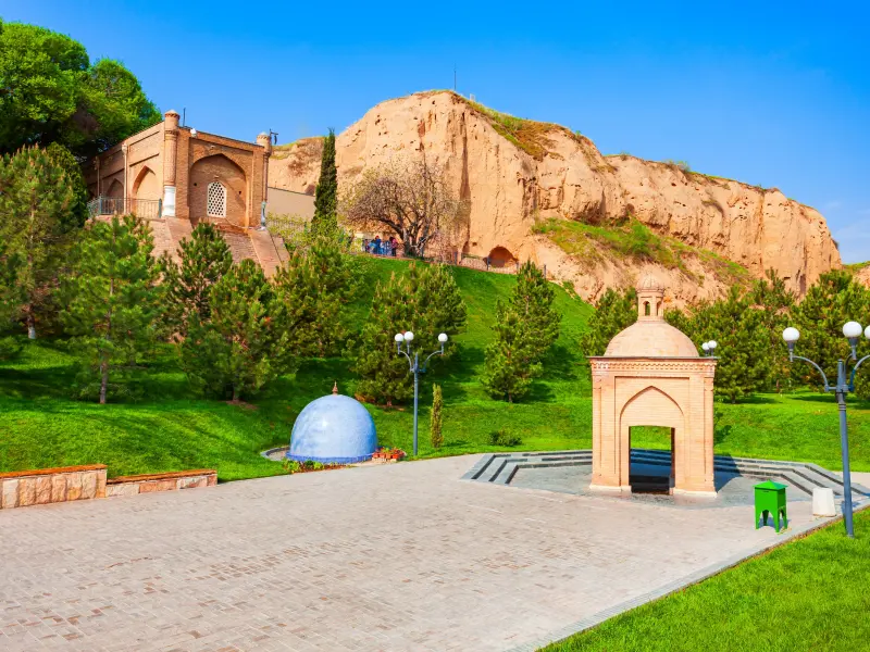 Sardoba of the Khoja Daniyar Mausoleum in Samarkand, Uzbekistan