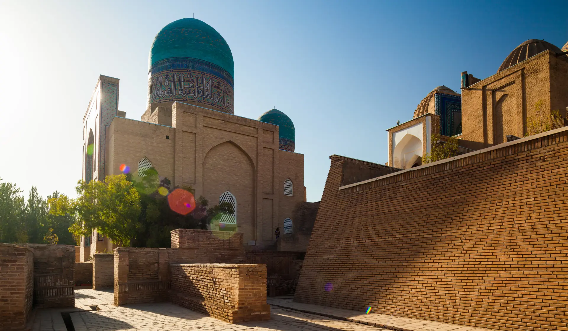 The Double-Domed Mausoleum of the Shah-i-Zinda Complex