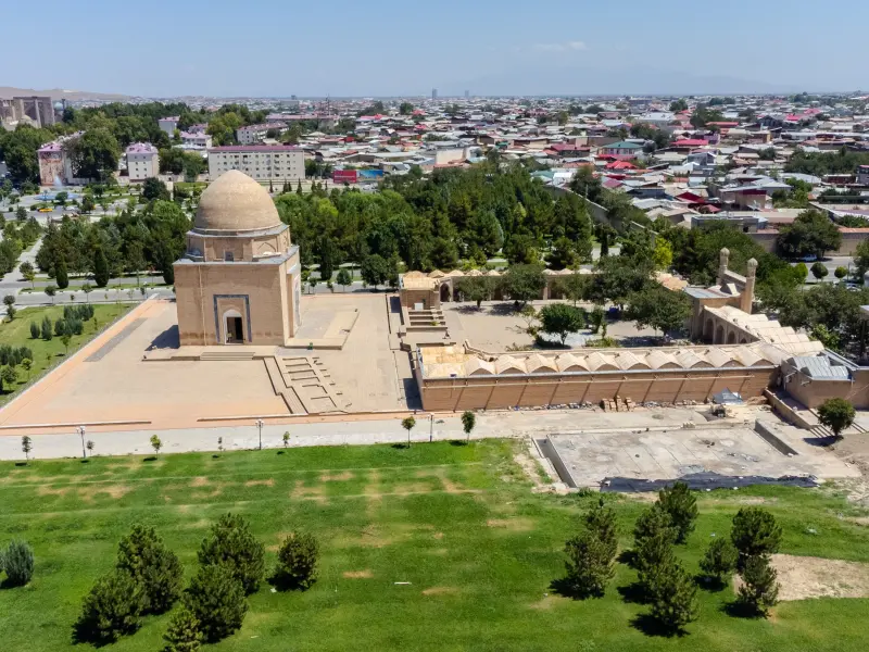 Rukhabad Architectural Complex in Samarkand, Uzbekistan