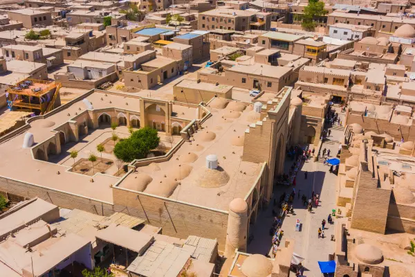 Allakuli Khan Tim and Caravanserai