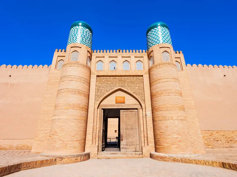 The Zindan in Khiva in Ichan-Kala, Khiva, Uzbekistan