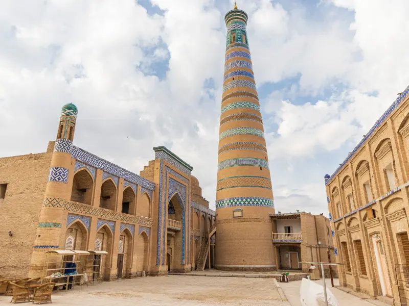 Islam-Khoja-Madrasa in Chiwa, Usbekistan