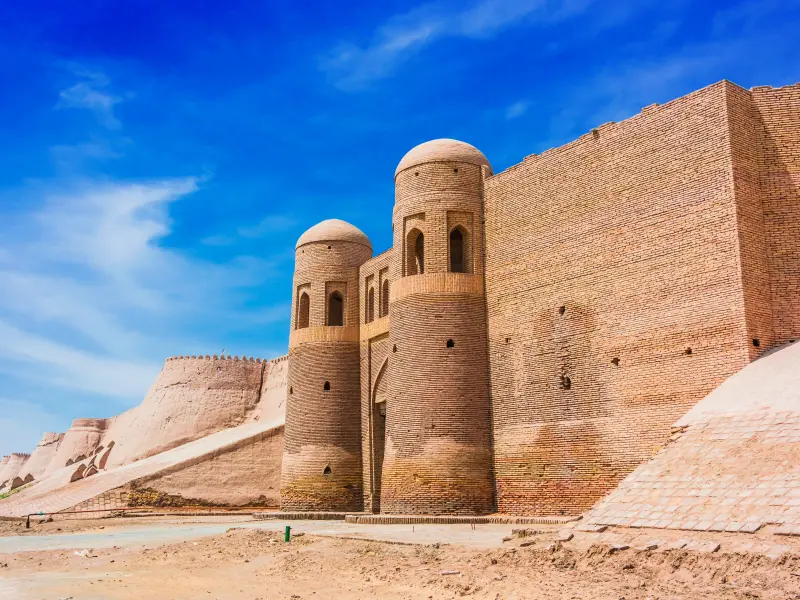 Brama Ata-Darwaza w Chiwie, Uzbekistan