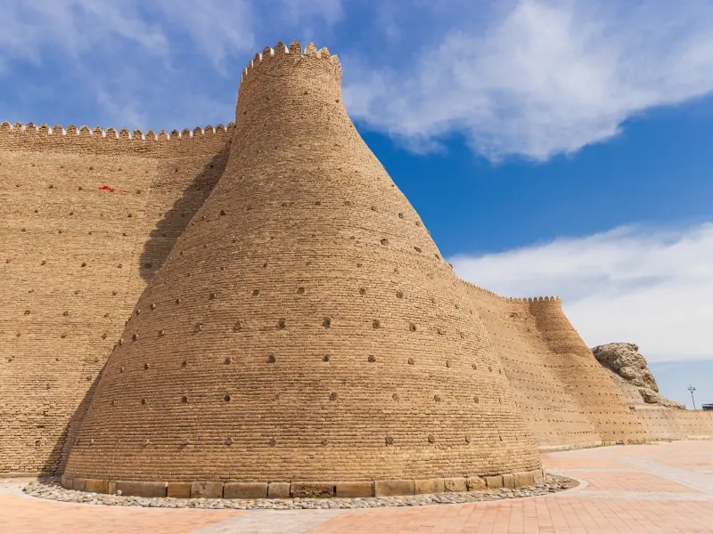 Mury obronne Buchary w Bucharze, Uzbekistan