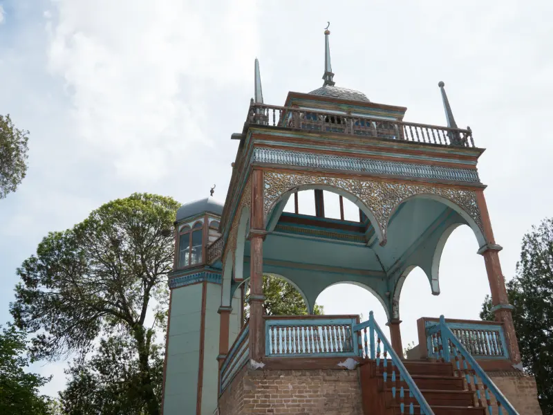 Sommerlicher Landsitzpalast Sitorai Mohi Xosa in Buchara, Usbekistan