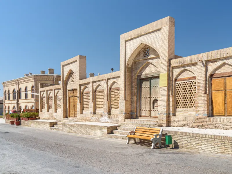 Karawanseraj Ahmadżon w Bucharze, Uzbekistan