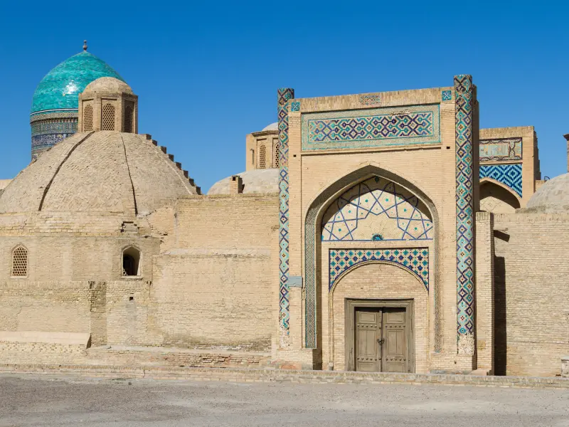 Alim Khan Madrasa in Bukhara, Uzbekistan
