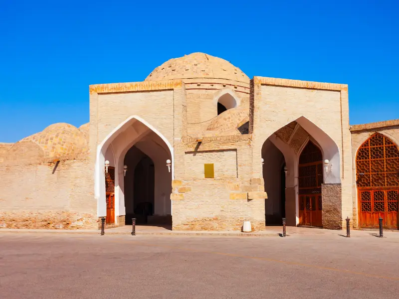 Kopuła handlowa Taki-Telpak-Furushon w Bucharze, Uzbekistan