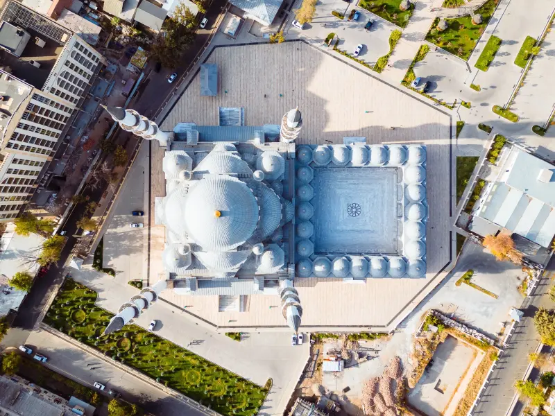 Bishkek Central Mosque in Bishkek, Kyrgyzstan