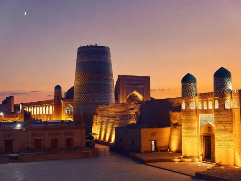 Tours and sights of Khiva, Uzbekistan