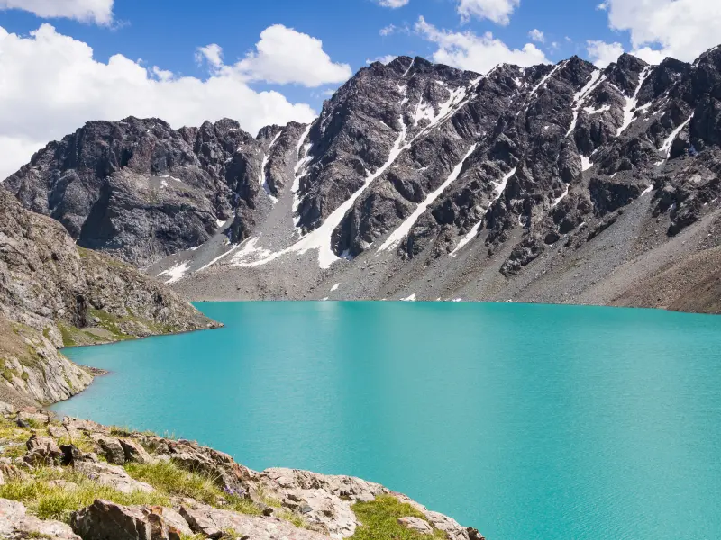 Ala-Kul Lake in Karakol, Kyrgyzstan