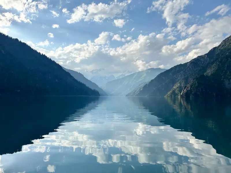 Sary-Chelek Lake in the Jalal-Abad Region of Kyrgyzstan