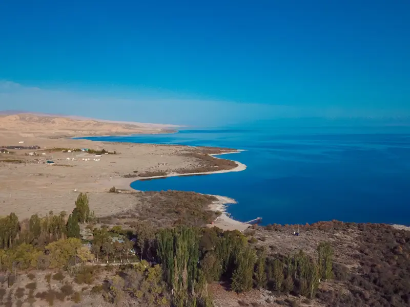 Song-Kul Lake in Naryn, Kyrgyzstan