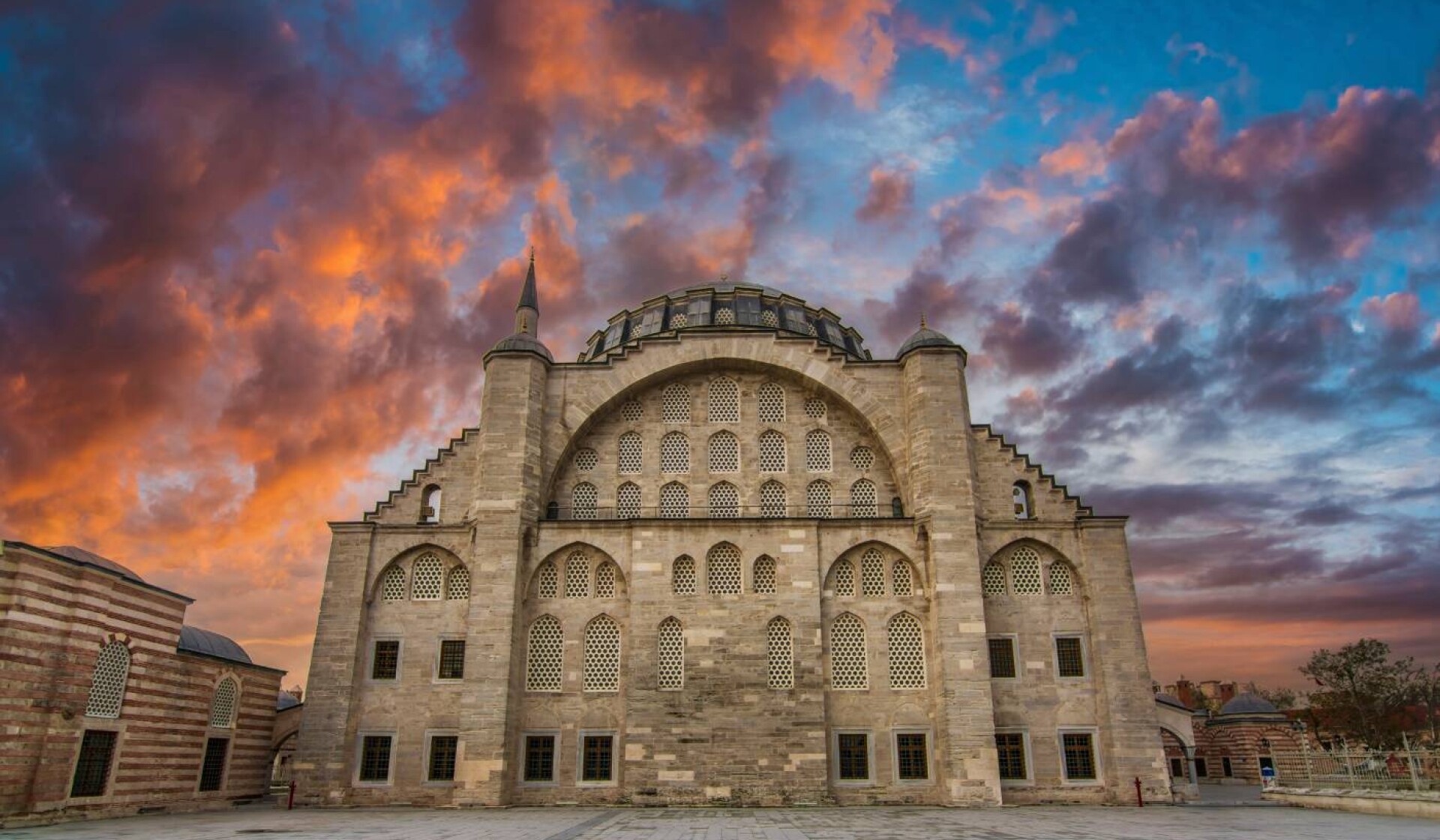 Mihrimah Sultan Mosque in the Uskudar district