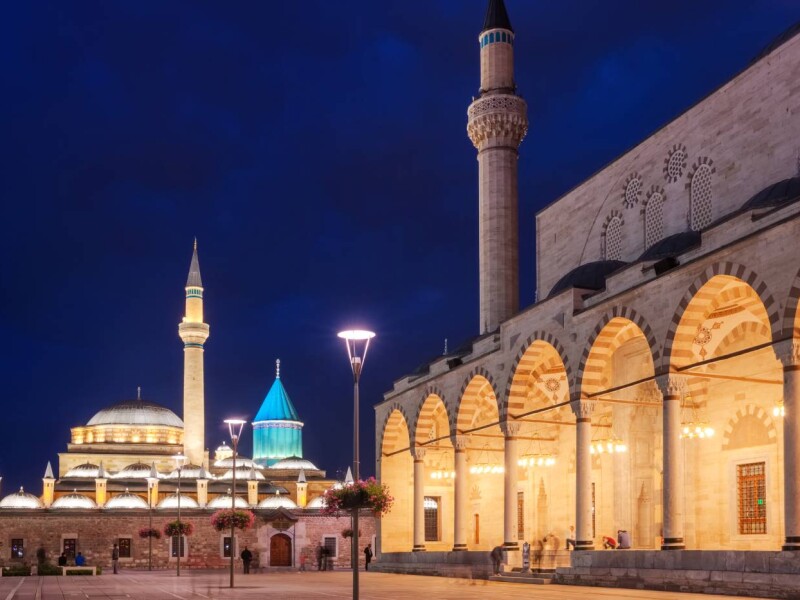 Selimiye Mosque in Konya, Turkey - an example of 16th-century Ottoman architecture