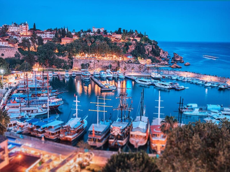 Kaleici Bay, Antalya, Turkey